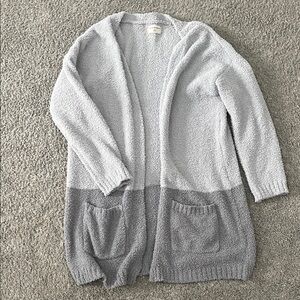Thread & Supply Two-Tone Gray Cardigan